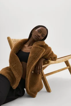 Store LAMARQUE SOPHIE | Sherpa Jacket Brown