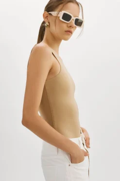 Cheap LAMARQUE SYDELLE | Bodysuit Tank Top Wheat