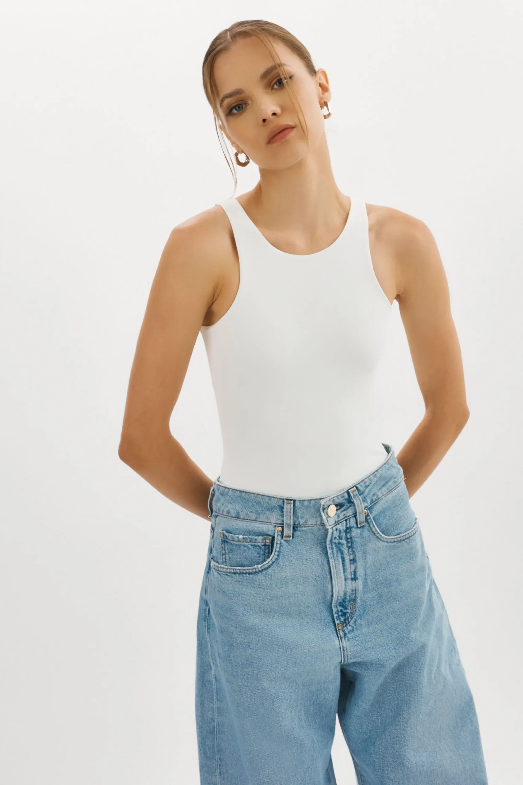 Cheap LAMARQUE SYDELLE | Bodysuit Tank Top White