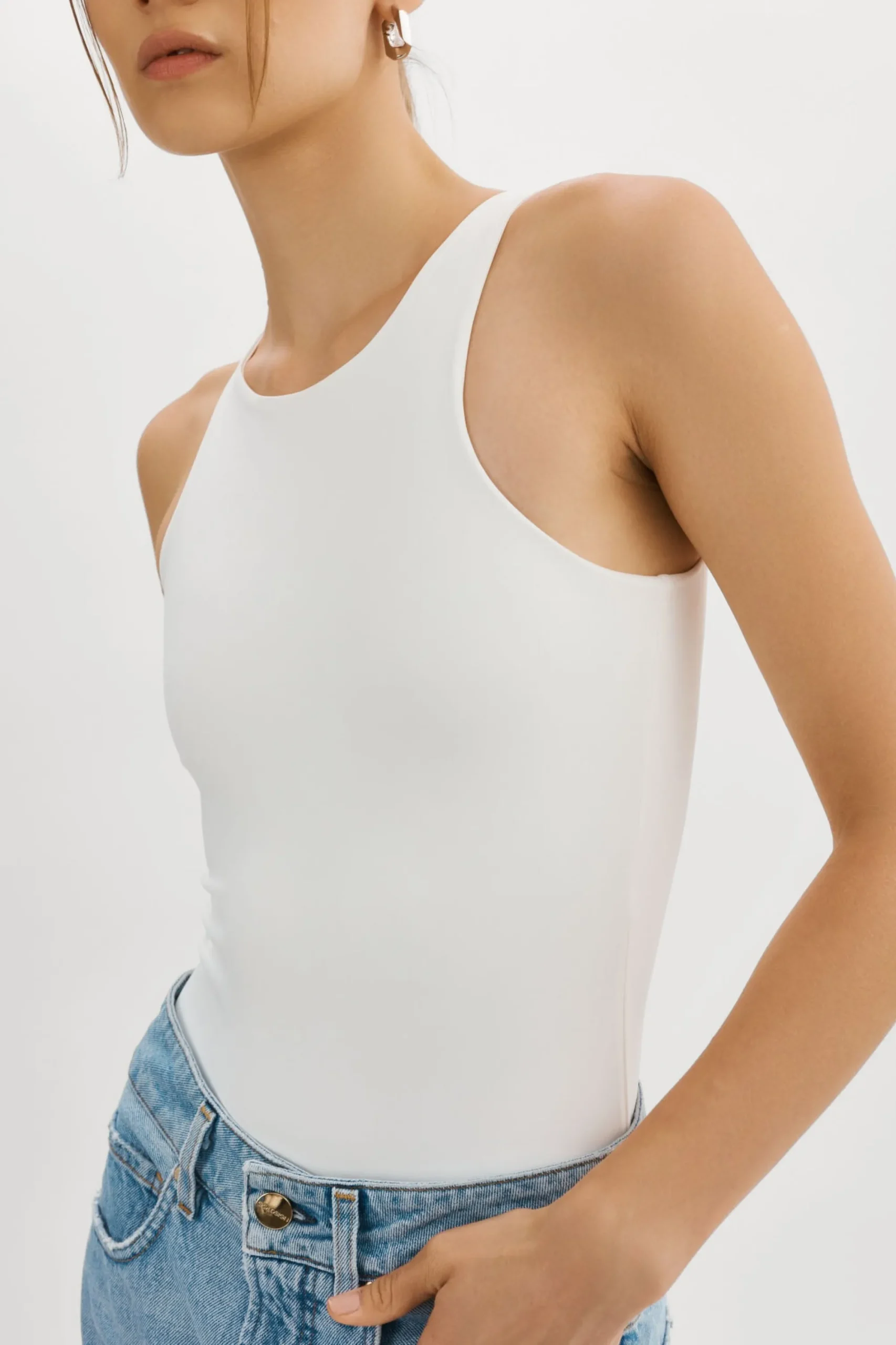 Cheap LAMARQUE SYDELLE | Bodysuit Tank Top White