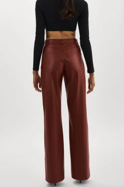 Sale LAMARQUE TAVI | Faux Leather Pants SYRAH