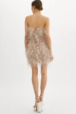 Online LAMARQUE TRIANA | Feather Dress Feather Pink
