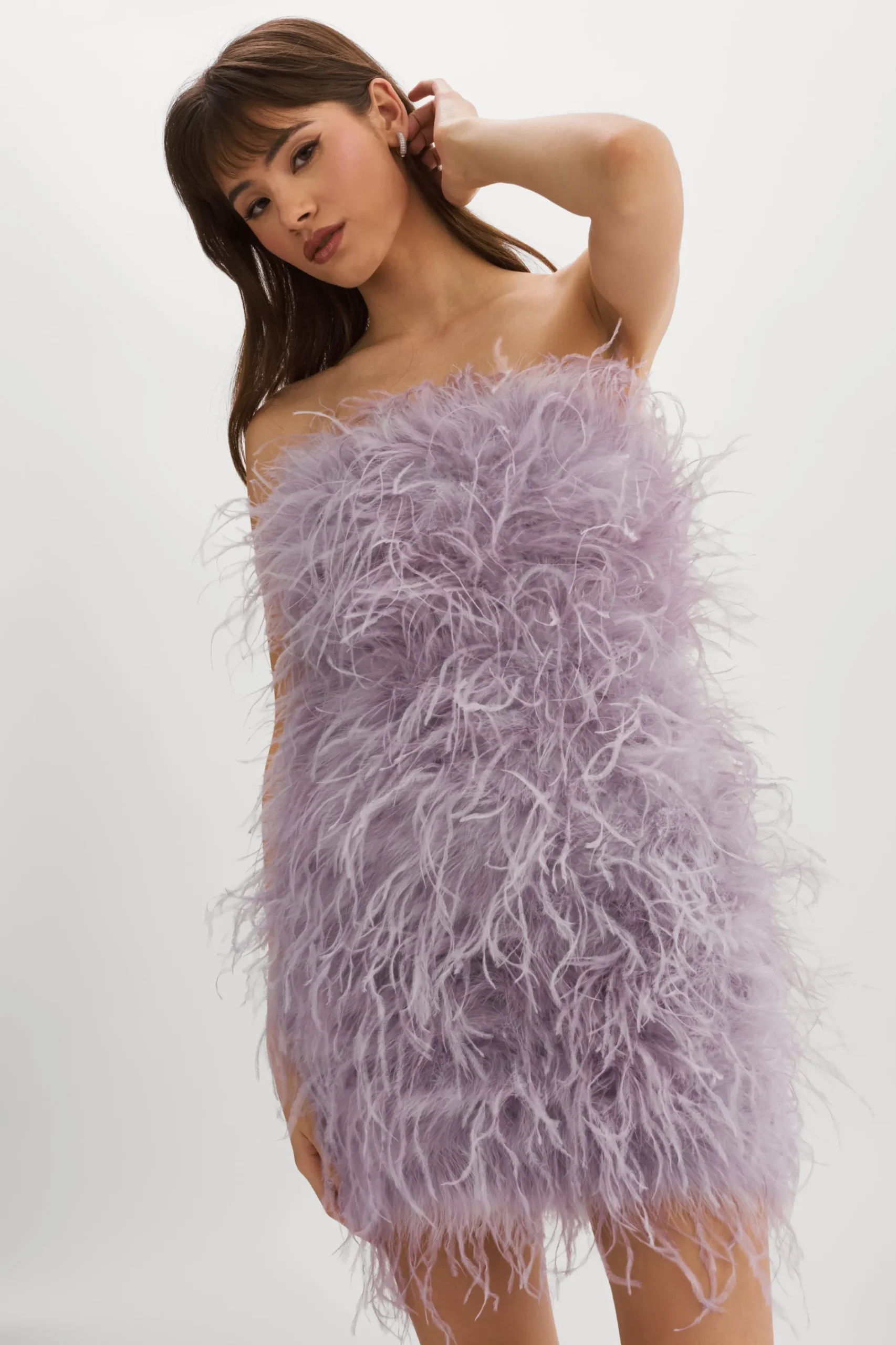 Outlet LAMARQUE TRIANA | Feather Dress Lavender