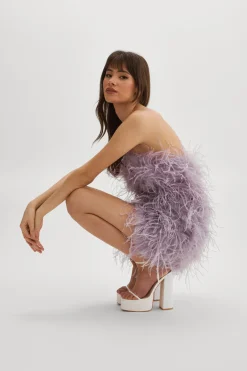 Outlet LAMARQUE TRIANA | Feather Dress Lavender