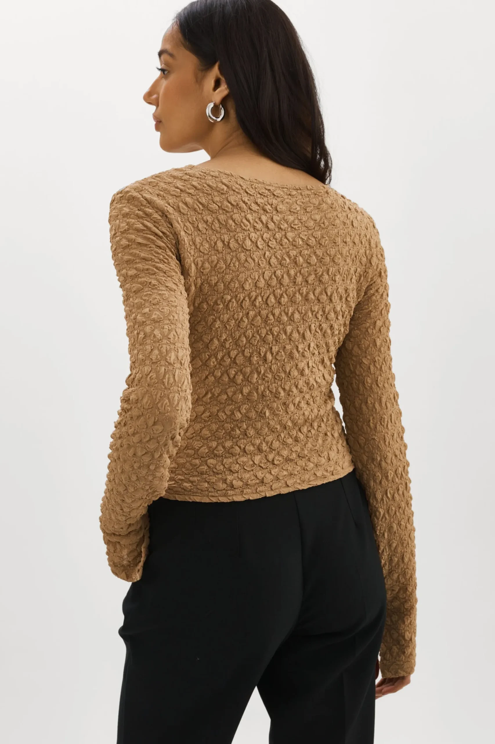Hot LAMARQUE VENERA | Cut-Out Top WHEAT