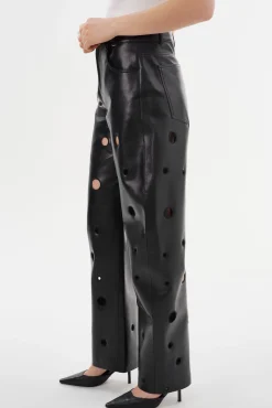 Fashion LAMARQUE VENTANA | Recycled Leather Pants Black