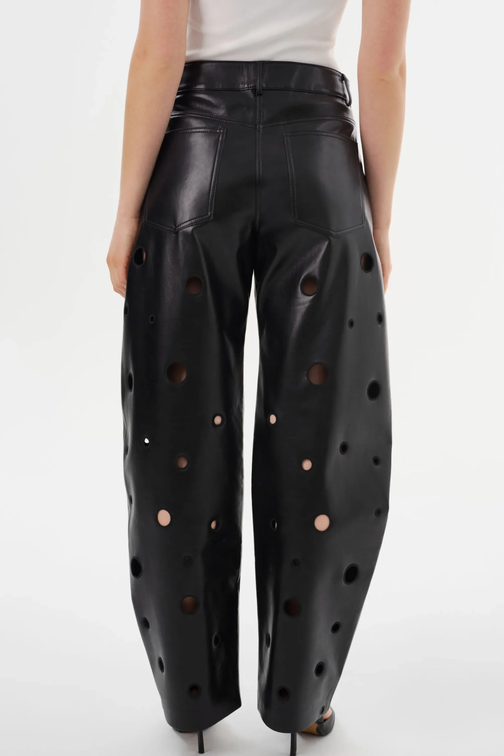 Fashion LAMARQUE VENTANA | Recycled Leather Pants Black
