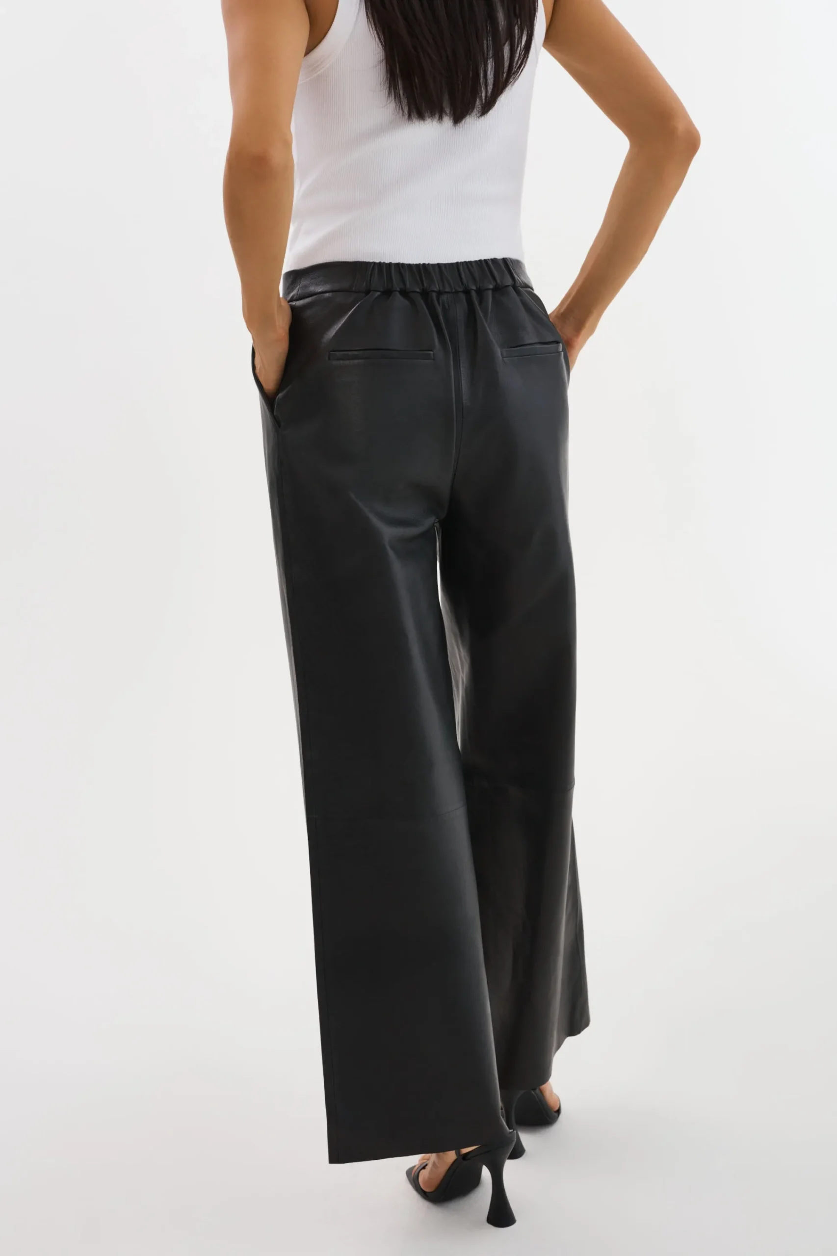 Cheap LAMARQUE YAREN | Leather Pants Black