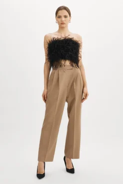 Best Sale LAMARQUE ZAINA | Feather Bustier Black