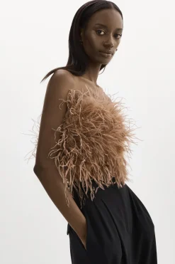 Flash Sale LAMARQUE ZAINA | Feather Bustier Sirocco