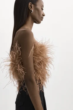 Flash Sale LAMARQUE ZAINA | Feather Bustier Sirocco