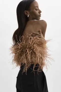Flash Sale LAMARQUE ZAINA | Feather Bustier Sirocco