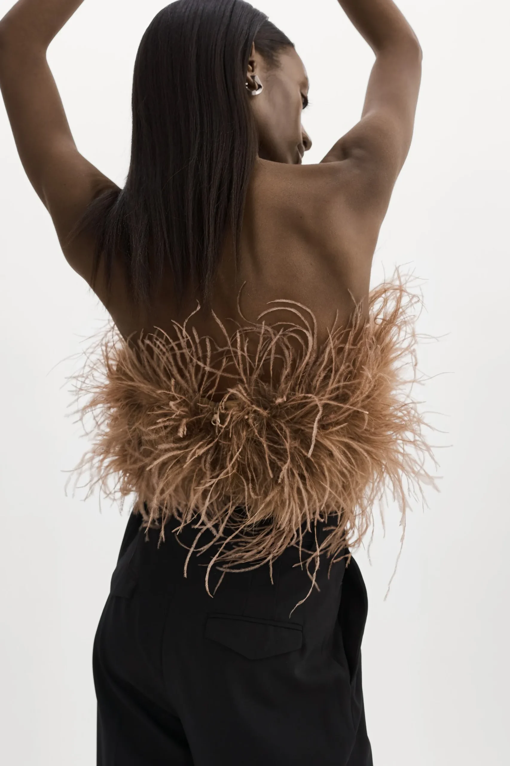 Flash Sale LAMARQUE ZAINA | Feather Bustier Sirocco