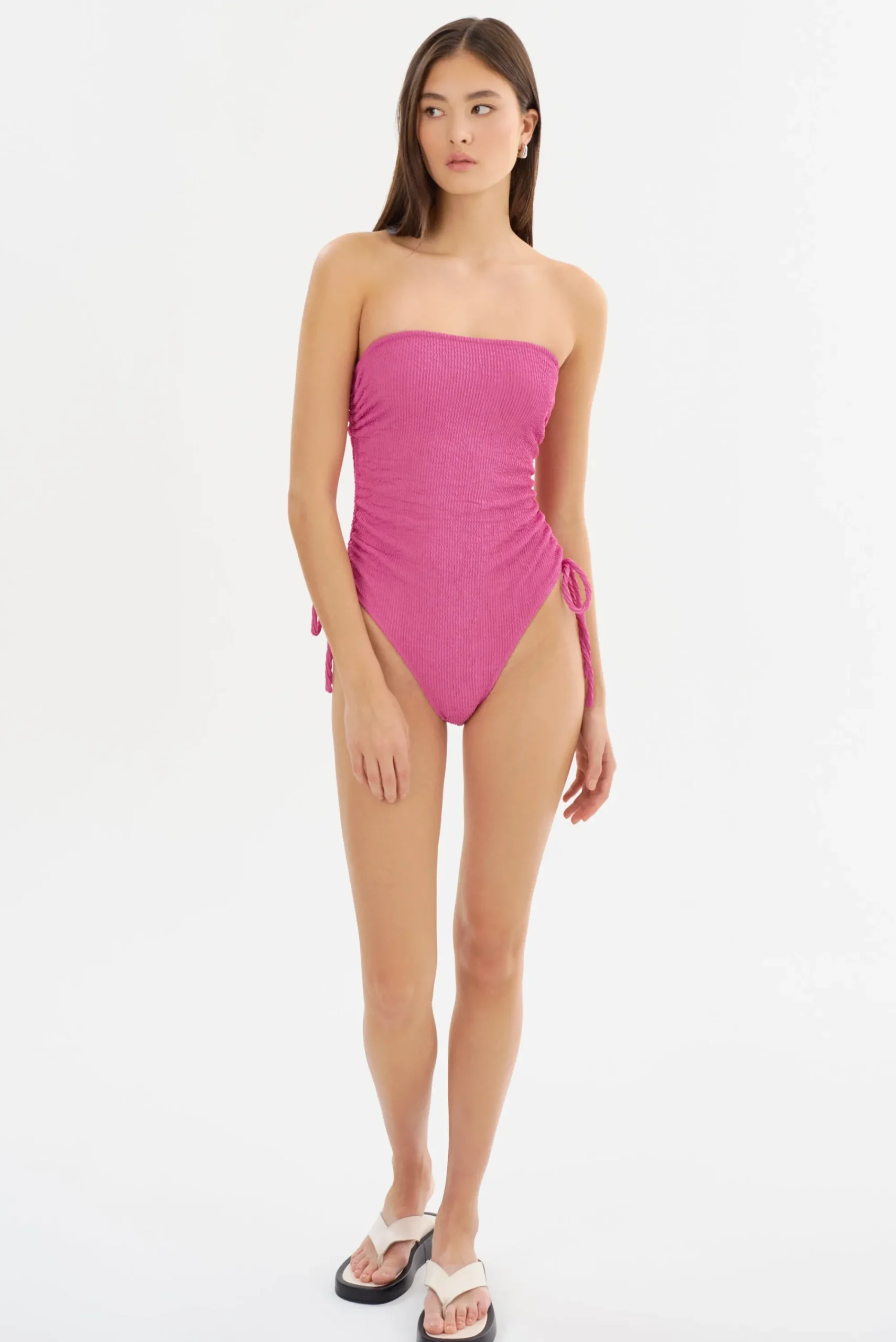 Clearance LAMARQUE ZARINA | Strapless Swimsuit Berry