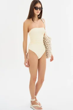 Best LAMARQUE ZARINA | Strapless Swimsuit Lemon Icing